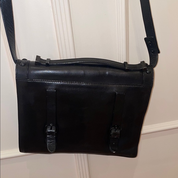 Loeffler Randall Black Studded Crossbody Bag - Picture 7 of 15